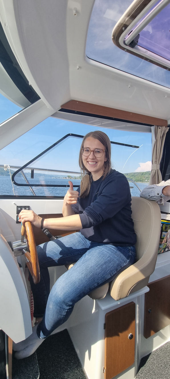 Larissa - Motorbootschule Bodensee